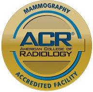 American College of Radiology Mammography Accredited Facility badge