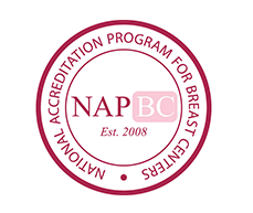 National Accreditation Program for Breast Centers NAPBC Badge