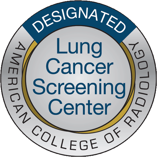 American College of Radiology Designated Lung Cancer Screening Center badge
