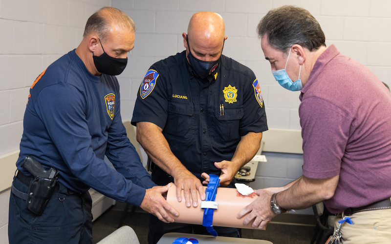 Westchester Medical Center Training Local Law Enforcement Personnel How to “Stop the Bleed”